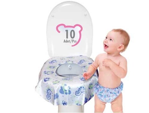 Sevi Bebe Kullan At Klozet Örtüsü