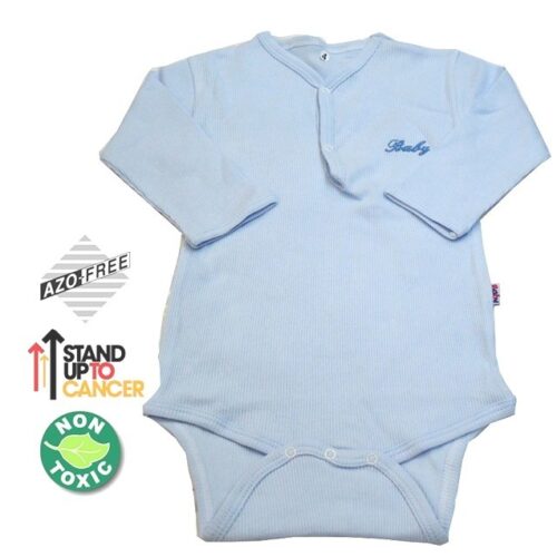 Sema Baby Uzun Kol Kaşkorse Badi (Body) - Mavi 12-18 Ay