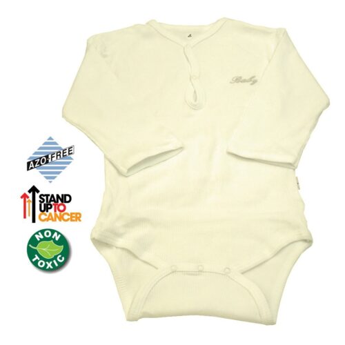 Sema Baby Uzun Kol Kaşkorse Badi (Body) - Ekru 18-24 Ay