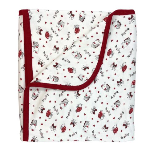 Sema Baby Empirme Bebek Battaniye - Kırmızı