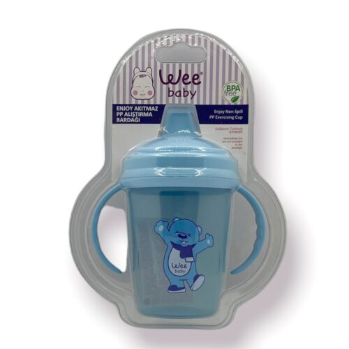 Wee Baby Enjoy Akıtmaz Pp Alıştırma Bardağı - Mavi