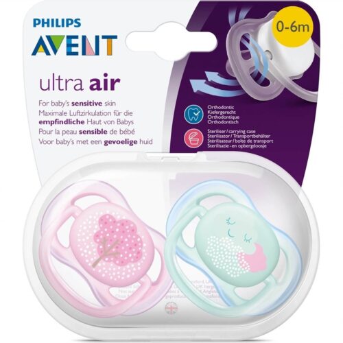 Philips Avent Ultra Air 2li Emzik 0-6 Ay - Kız