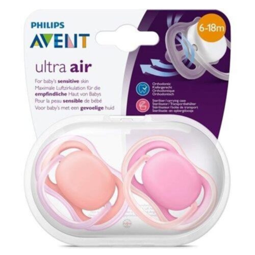 Philips Avent Ultra Air 2li Emzik 6-18 Ay - Kız