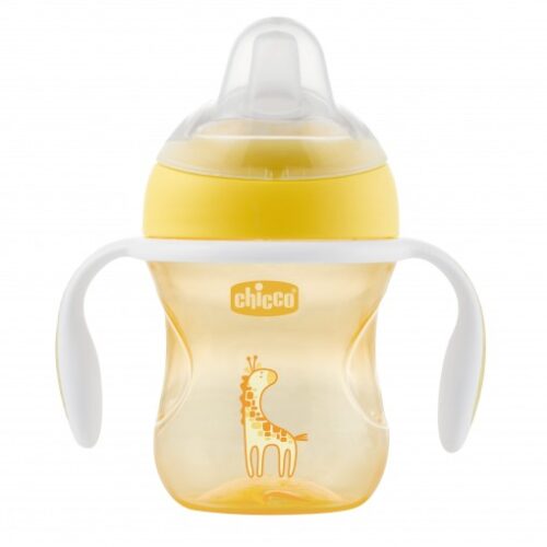 Chicco Yumuşak Uçlu Geçiş Bardağı 4 Ay+ Turuncu