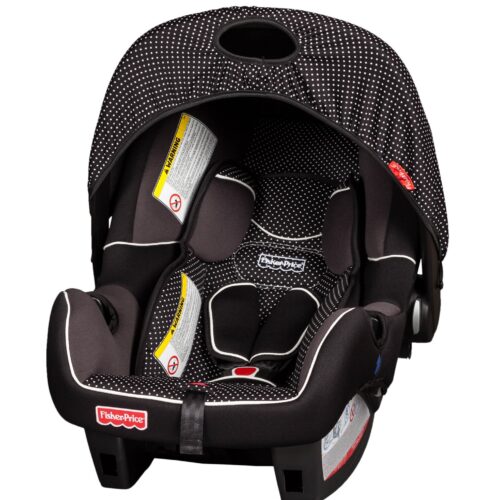 Comfymax Fisher Price 0-13kg Lüks Ana kucağı Oto Koltuğu - White Dots