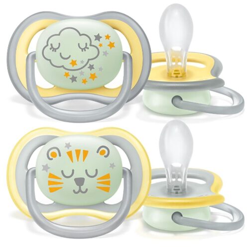 Philips Avent Ultra Air Nighttime Karanlıkta Parlar Gece Emziği +18 Ay