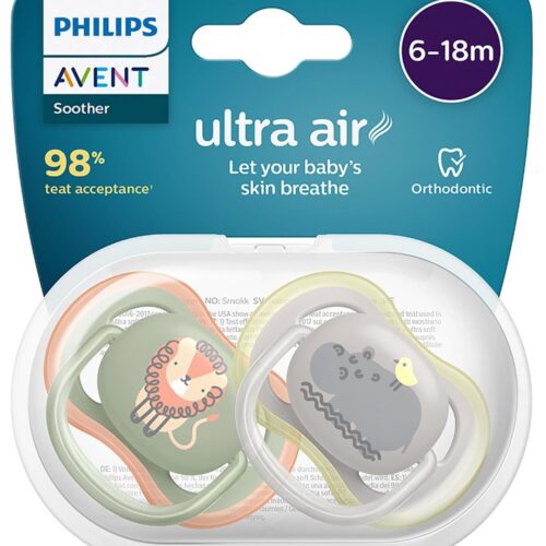 Philips Avent SCF085/17 Ultra Air Emzik 6-18 Ay 2li Erkek