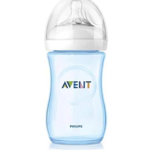 Avent Natural PP Biberon 260 ml - Mavi