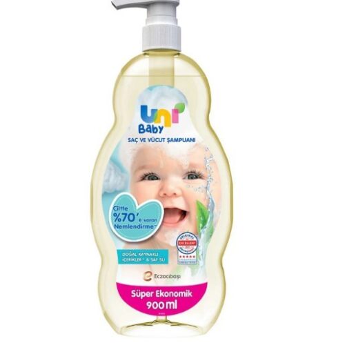 Uni Baby Bebek Saç Ve Vücut Şampuanı 900 ml